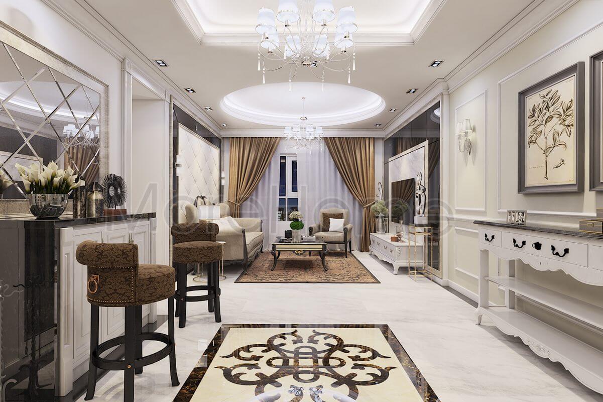 Thiết kế nội thất căn hộ chung cư CitiHome quận 2